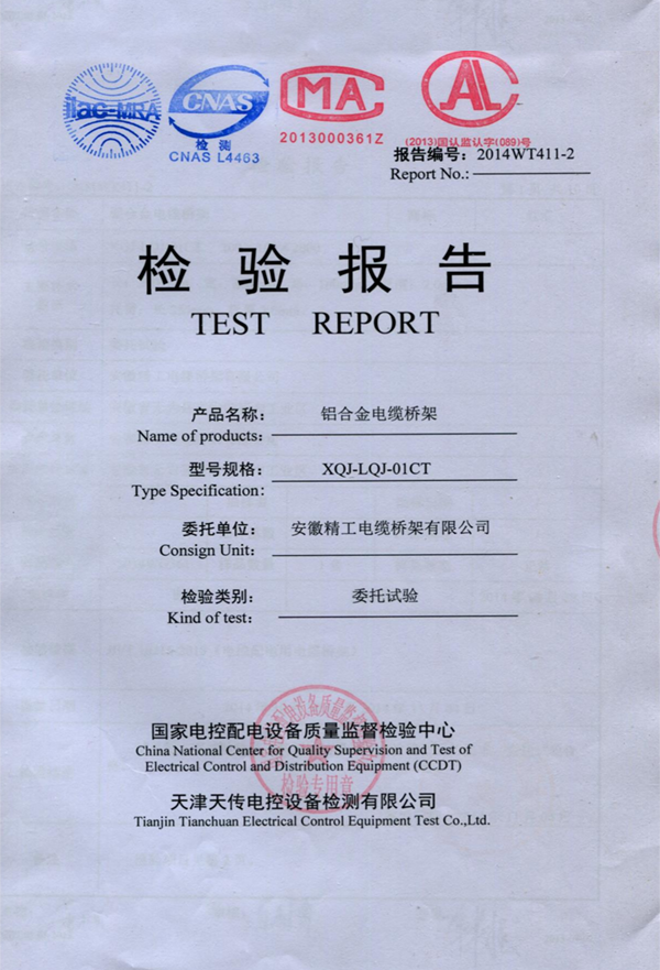 檢驗(yàn)報(bào)告